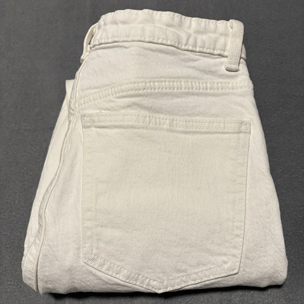 White Jeans Girls‎ Size 2 Skinny Ankle Zara Pants Denim Stretch NEW